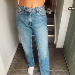 ASOS relaxed vintage feel jeans.